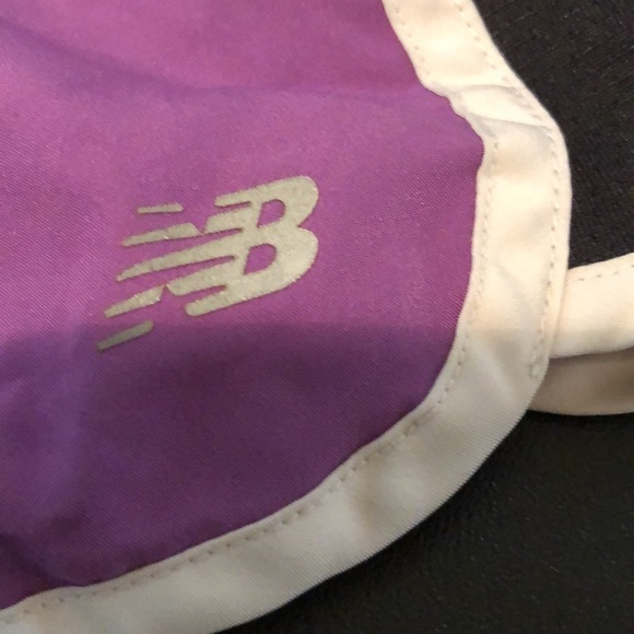 New Balance  size Small Purple athletic shorts w/ cotton panel climate control - Picture 4 of 12